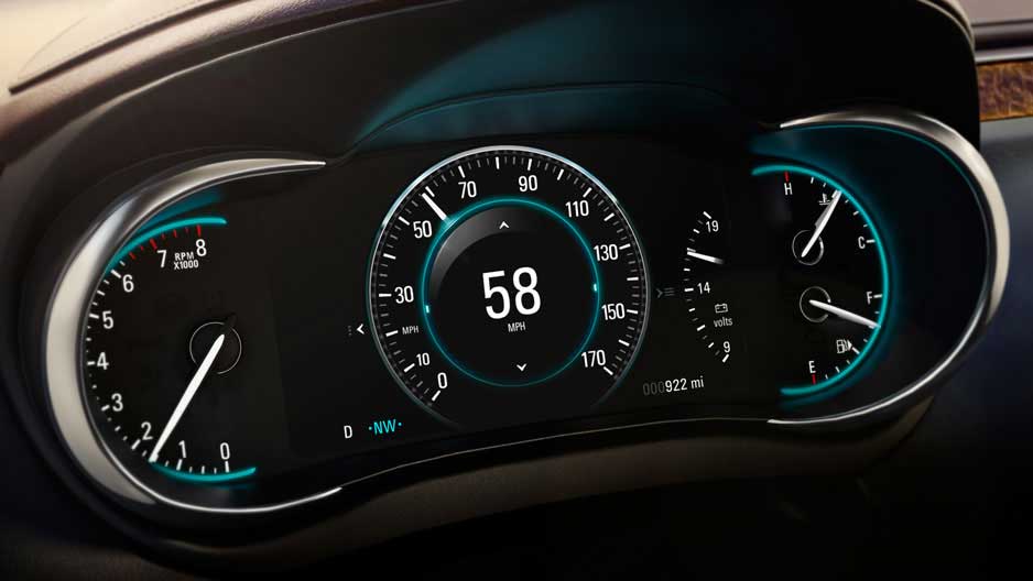 Buick LaCrosse FWD Base Interior speedometer