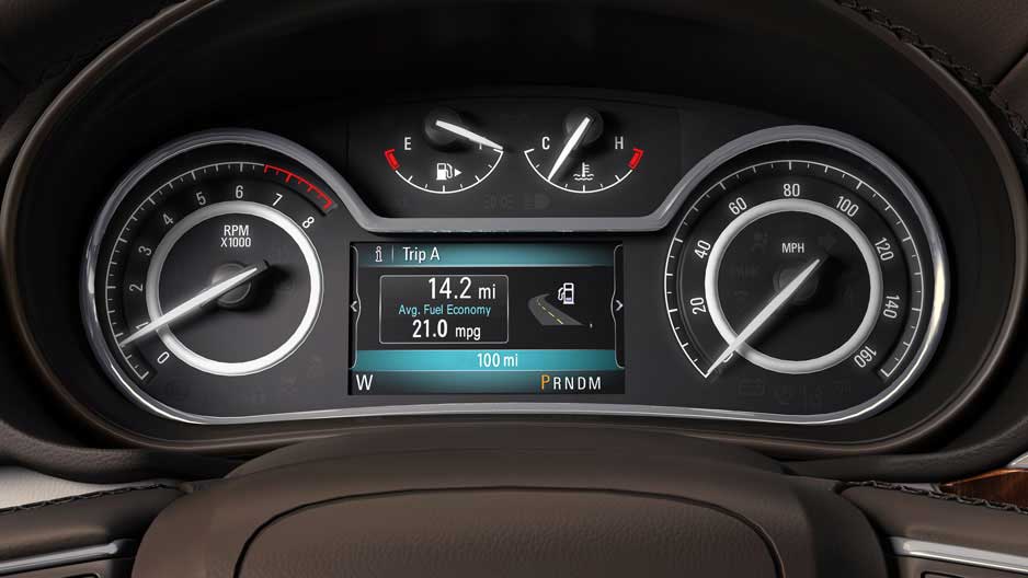 Buick Regal AWD Premium 2 Interior speedometer