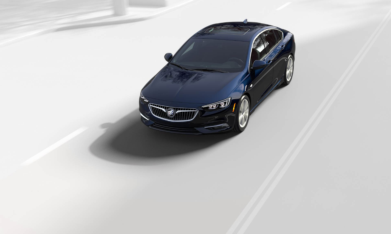Buick Regal SportBack top angle view
