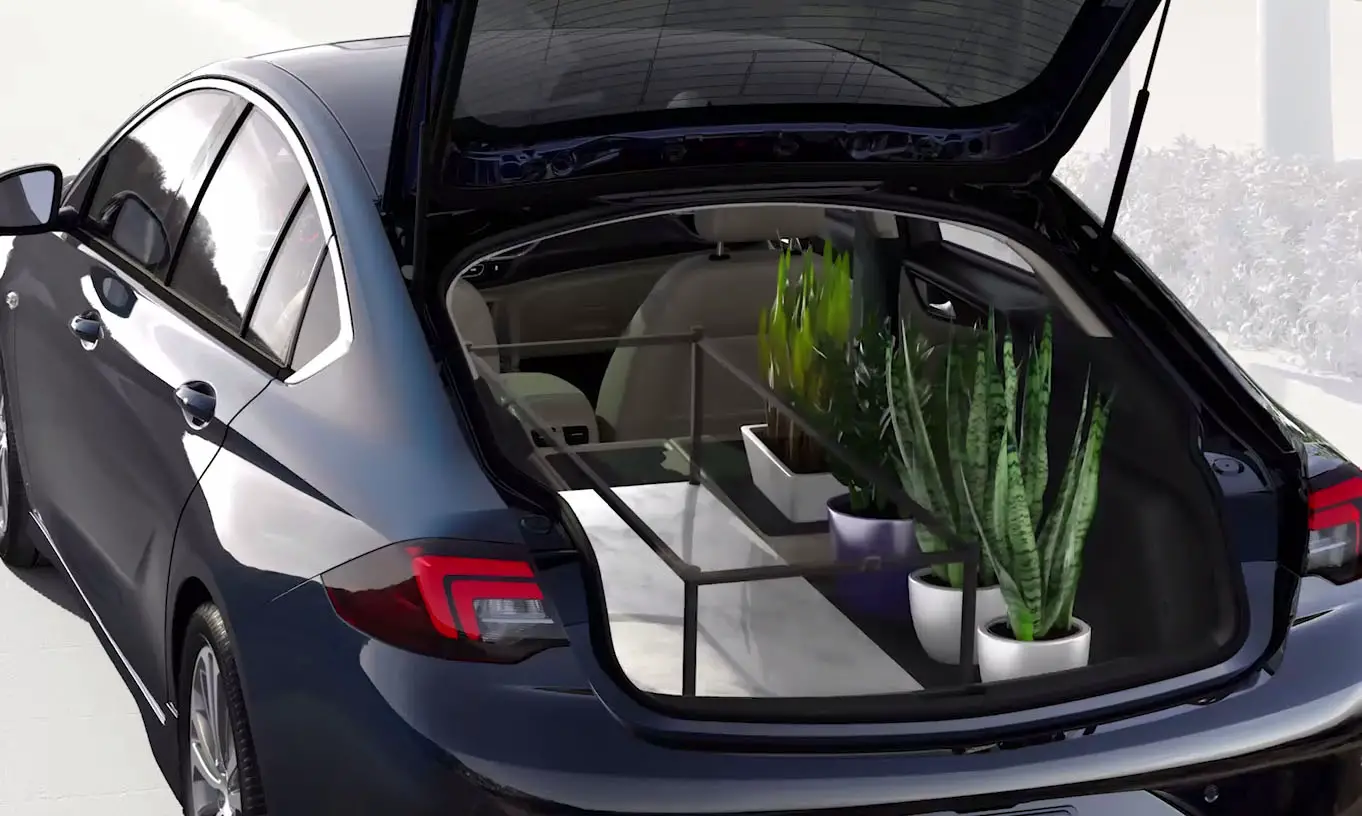 Buick Regal SportBack cargo space view