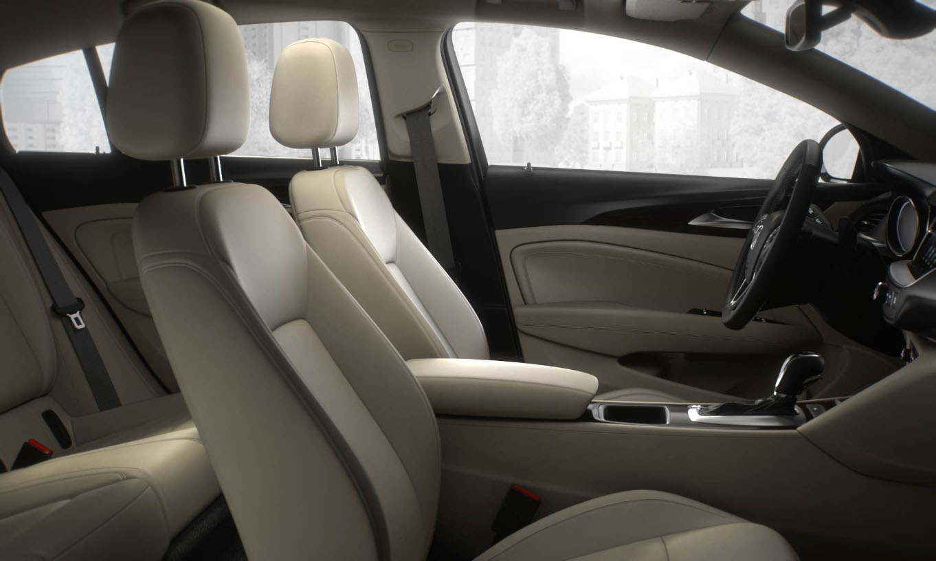 Buick Regal SportBack interior seat view