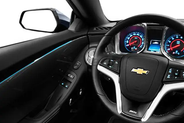 Chevrolet Camaro 2016 Interior 360 Degree View, Interior 360 ° View,  Chevrolet Camaro 2016 Interior 360 View