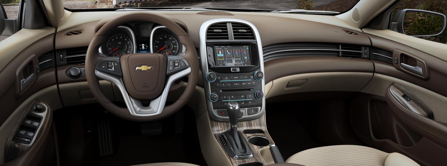 Chevrolet Malibu LT Limited 2016 interior front view