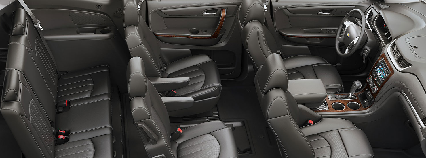 Chevrolet Traverse LS FWD 2016 interior whole view