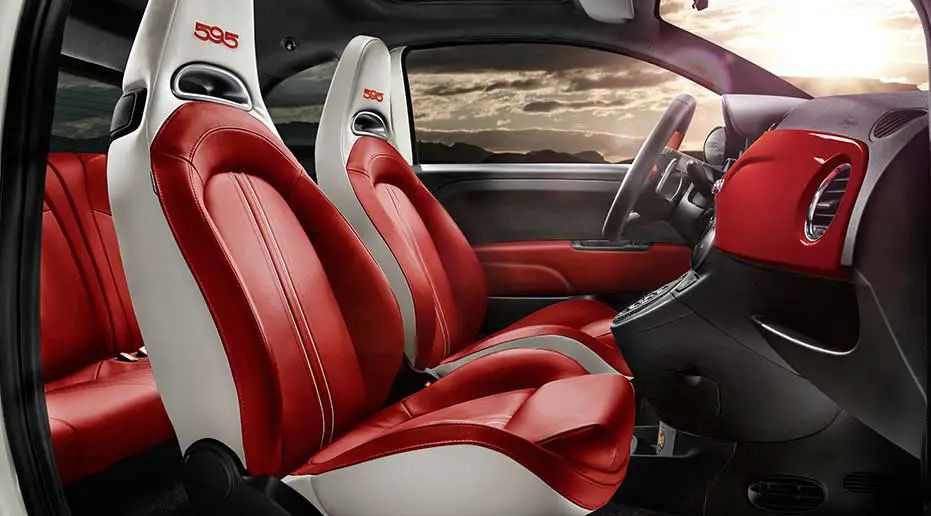 Fiat 500 Abarth 595 Competizione Interior seats