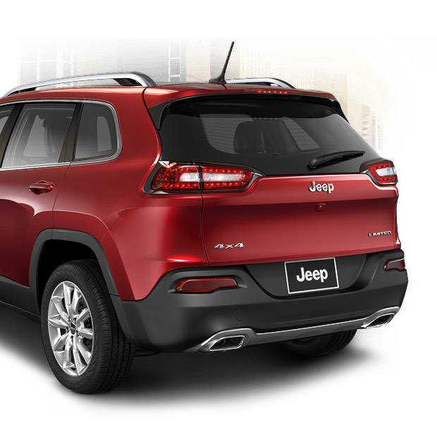 Jeep Cherokee Limited 4WD Exterior rear cross view