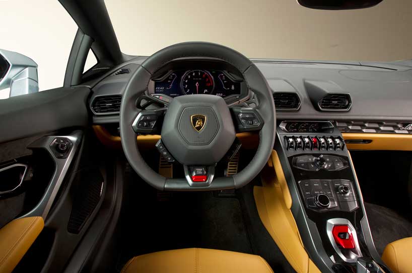 Lamborghini Huracan LP 610-4 Interior Steering