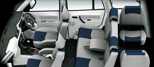 Mahindra Scorpio S4 Plus 4WD Seat View