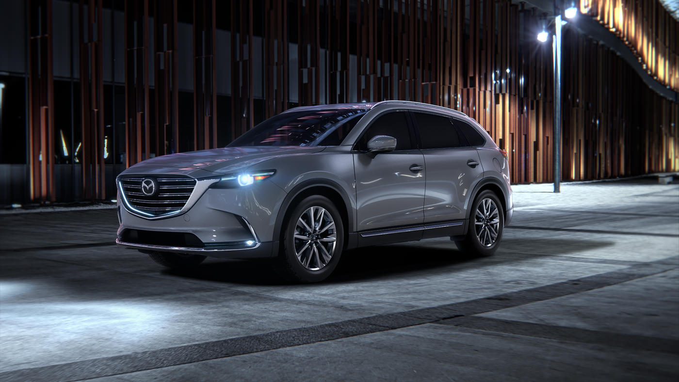 Mazda CX 9 Touring 2016 front cross view