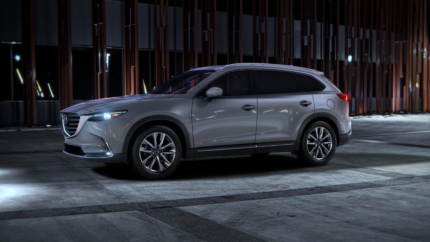 Mazda CX 9 Touring 2016 side view