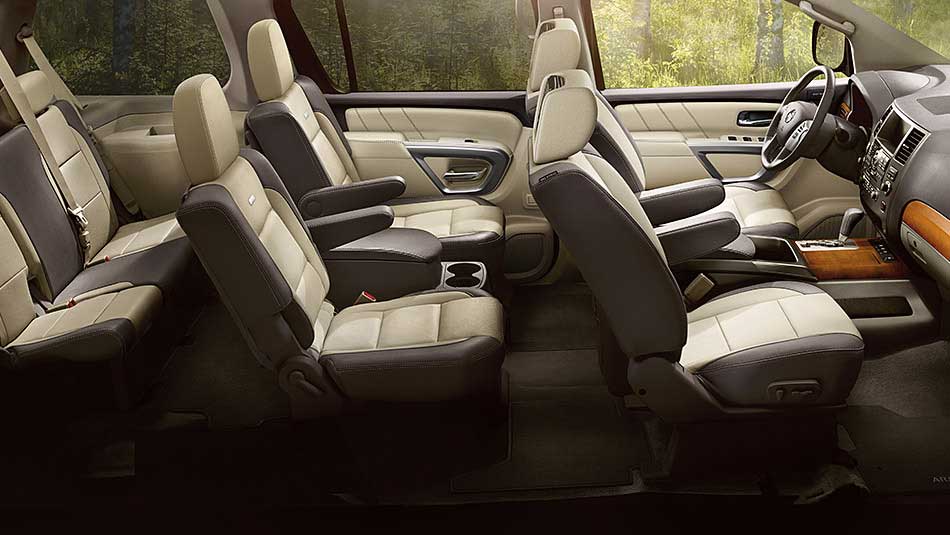 Nissan Armada SL Interior seats