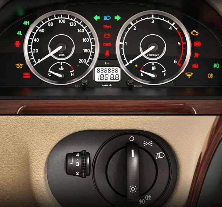 Tata Safari Storme 2.2 VX 4x2 Interior speedometer