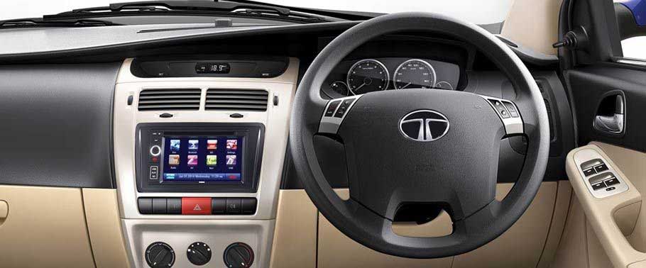 Tata Vista Tech LS BSIII Interior steering